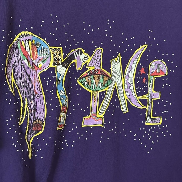 Rare Authentic Prince 1999 Cover Album T-shirt, 2XL, Purple - Picture 2 of 5